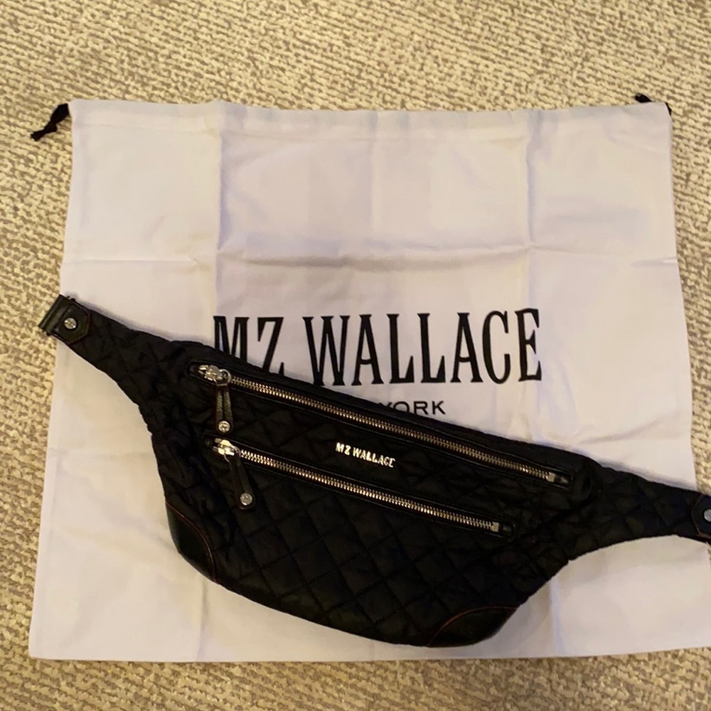 MZ Wallace Quilted Crossbody Belt bag